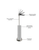 Держатель для туалетной бумаги tucan