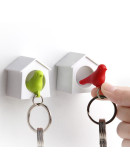 Держатель+брелок для ключей mini sparrow красный