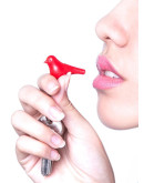 Держатель+брелок для ключей mini sparrow красный