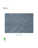 Коврик сервировочный tiffany двусторонний синий