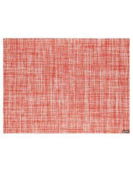 Мат сервировочный tweed, коралловый