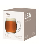 Кружка для пива высокая округлая bar 500 мл