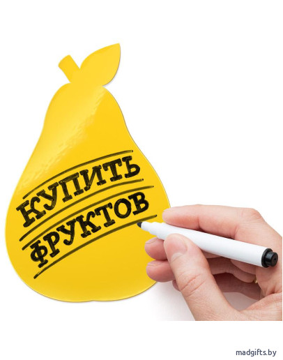 Магнит для записей melompo груша