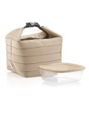 Термосумки: Набор термосумка+контейнер handy малый бежевый Набор термосумка+контейнер handy малый бежевый