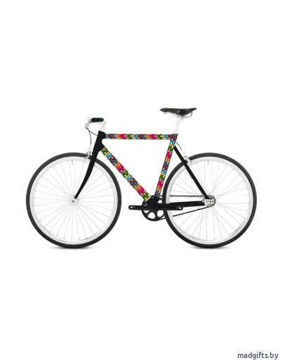 Наклейка на раму велосипеда flow