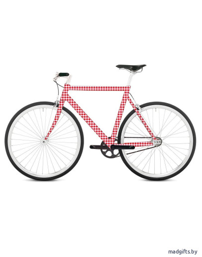 Наклейка на раму велосипеда marie