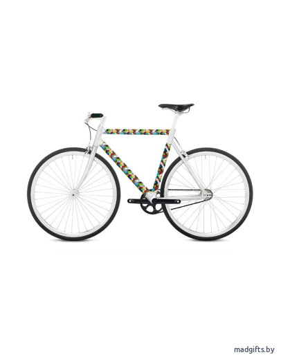 Наклейка на раму велосипеда random