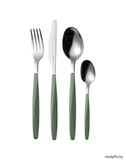 Набор из 24 столовых приборов cutlery my fusion, оливковый