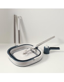 Швабра со складным ведром compact mop
