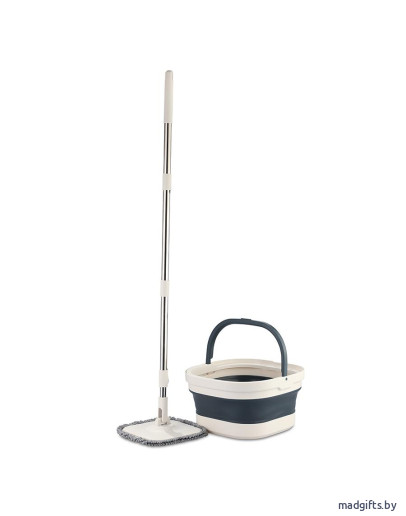 Швабра со складным ведром compact mop