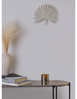 Светильник настенный palm leaf, 30х24 см, белый