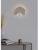 Светильник настенный palm leaf, 30х24 см, белый