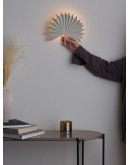 Светильник настенный palm leaf, 30х24 см, белый