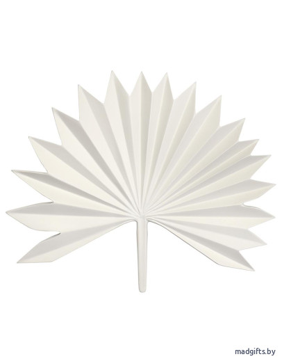 Светильник настенный palm leaf, 30х24 см, белый