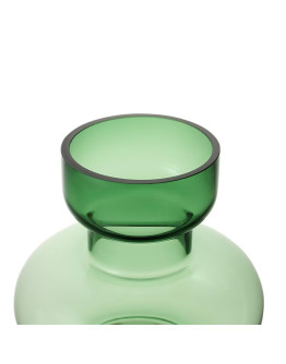 Ваза florum, 25 см, изумрудная