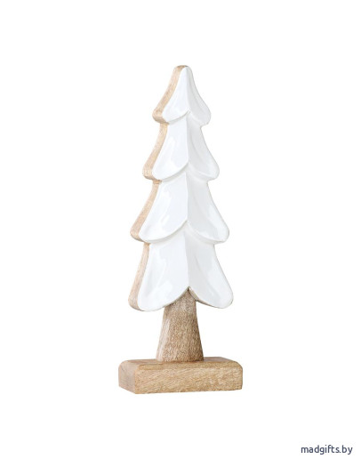 Декор новогодний snowy tree из коллекции new year essential, 30 см Декор новогодний snowy tree из коллекции new year essential, 30 см