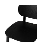 Стул барный saga, темно-серый