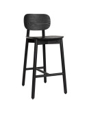 Стул барный saga, темно-серый