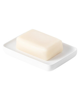 Мыльница slim, белая
