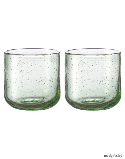 Набор стаканов flowi, 310 мл, зеленые, 2 шт.