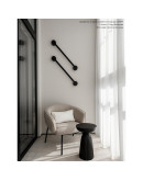 Столик приставной ujev, D30,5 см, черный