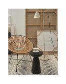 Столик приставной ujev, D30,5 см, черный