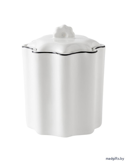 Банка для хранения camellia, белая
