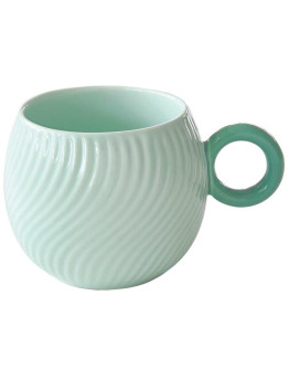 Кружка waves, 350 мл, бирюзовая