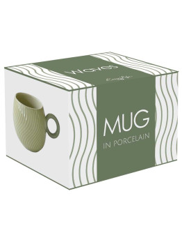 Кружка waves, 350 мл, зеленая