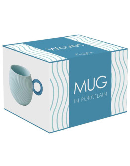 Кружка waves, 350 мл, голубая