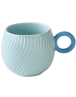 Кружка waves, 350 мл, голубая