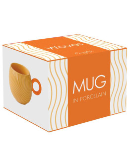 Кружка waves, 350 мл, оранжевая