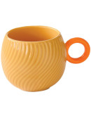 Кружка waves, 350 мл, оранжевая