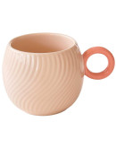 Кружка waves, 350 мл, розовая