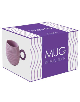 Кружка waves, 350 мл, фиолетовая