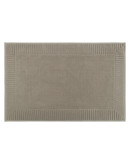 Коврик для ванной с фактурным бортиком бежево-серого цвета из коллекции essential, 50х80 см