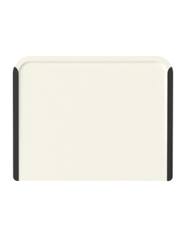 Доска разделочная smartchef, 40х31 см, бежевая/бордовая