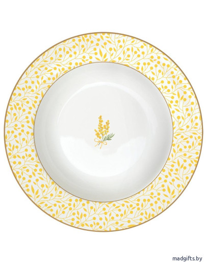 Тарелка глубокая mimosa, 21,5 см