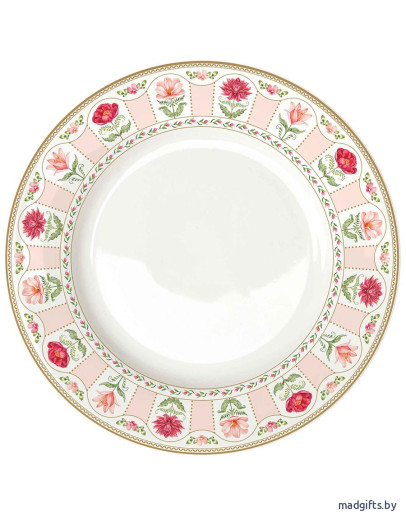 Тарелка обеденная flowery, D27 см Тарелка обеденная flowery, D27 см