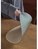 Салфетка сервировочная drop, 33х41 см, зеленая/бежевая