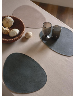 Салфетка сервировочная drop, 33х41 см, зеленая/бежевая