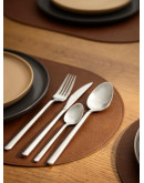 Салфетка сервировочная pool, 30х45 см, синяя/коричневая