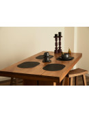 Салфетка сервировочная pool, 30х45 см, черная/светло-серая