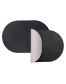 Салфетка сервировочная pool, 30х45 см, черная/светло-серая