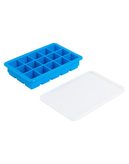 Форма для льда с крышкой ice cubes, 15 ячеек