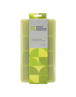 Форма для льда с крышкой ice cubes, 8 ячеек