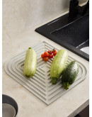 Коврик для сушки посуды dry flex, 34,5х31,5 см, графит