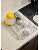 Коврик для сушки посуды dry flex, 34,6х44,6 см, серый Коврик для сушки посуды dry flex, 34,6х44,6 см, серый