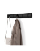 Вешалка настенная flip, 50,8 см, 5 крючков, черная