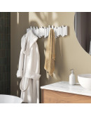 Вешалка настенная sticks, 72 см, 8 крючков, белая Вешалка настенная sticks, 72 см, 8 крючков, белая